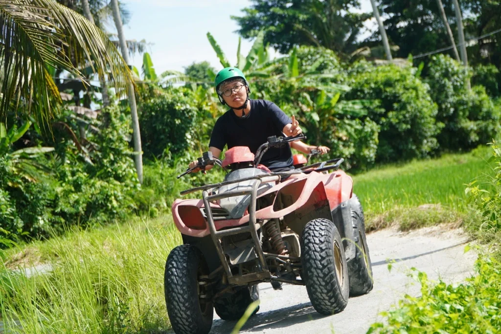 Rice Paddy Panorama ATV